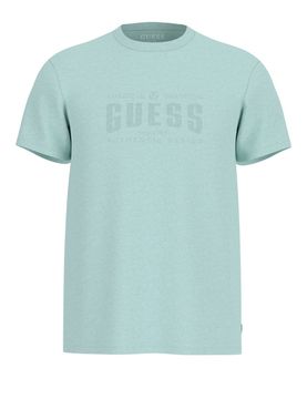 T-shirt Guess Bsc Tradition da Uomo - Verde
