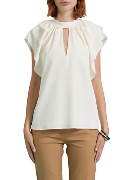 Blusa Take Two da Donna - Bianco