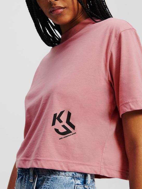 Karl Lagerfeld T-shirt for Women - Pink | Zedstore