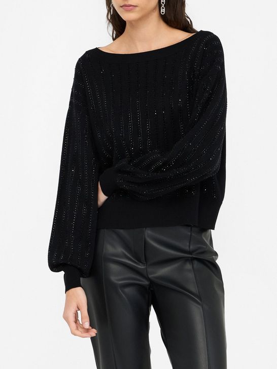 Maglia Liu Jo da Donna Nero Zedstore