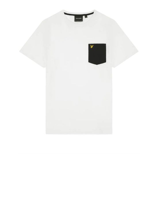 t-shirt-lyle-and-scott-contrast-pocket-da-uomo-bianco-36aeae
