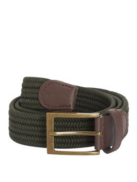 Cintura Barbour Nevis Stretch Webbing da Uomo - Verde
