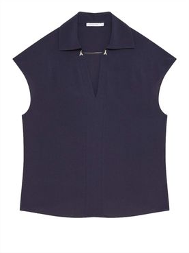 Blusa Patrizia Pepe da Donna - Blu
