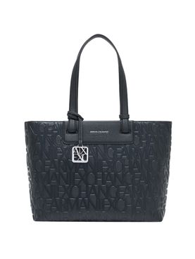 Borsa Shopper Armani Exchange da Donna - Nero