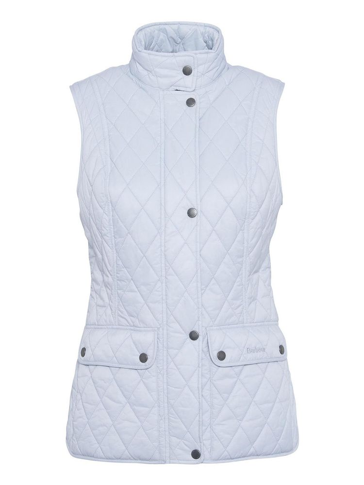Barbour Vest Light Blue - Women's | Zedstore