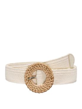 Cintura Only Larisa Beach Braided Waist da Donna - Avorio