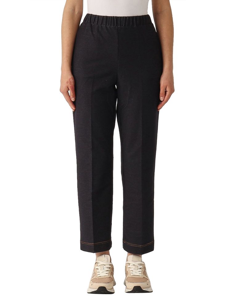 パンツ MM Max Mara Woman Pants Blue 2516781047600 003 Max Mara Women's Shadow Pant - Blue | Zedstore