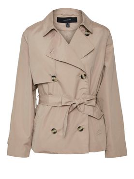 Vero Moda Trench Coat Beige - Women's