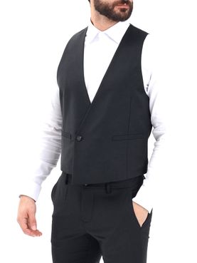 Patrizia Pepe Gilet Black - Men's