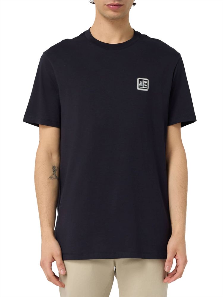 Armani Exchange Men's T-shirt - Blue | Zedstore