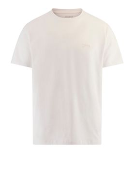 T-shirt Guess Basic Pima da Uomo - Bianco