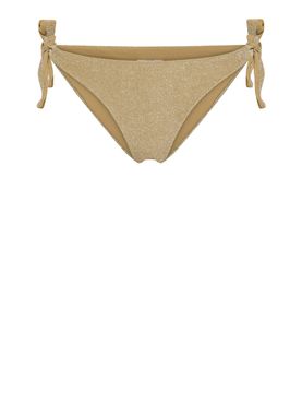 Bikini Pezzo Sotto Sun68 Adjustable Lurex da Donna - Oro