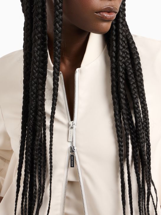 Armani Exchange Jacket Ivory - Women's | Zedstore