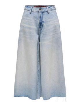 Jeans Wide Only La Brea da Donna - Denim
