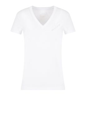 T-shirt Armani Exchange da Donna - Bianco