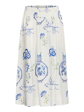 Women's Ichi Ihlucie Longuette Skirt - White