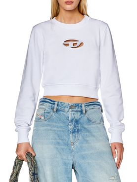 Diesel Slimmy Damen Sweatshirt - Weiß
