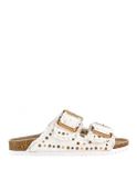 sandalo basso colors of california da donna - bianco