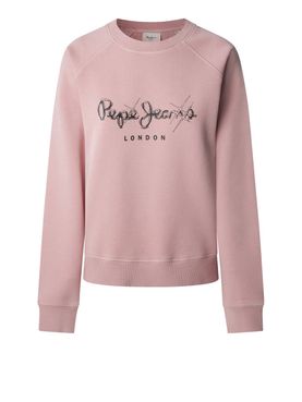 Pepe Jeans Damen Sweatshirt Lupita - Rosa