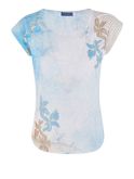 t-shirt yes zee da donna - celeste