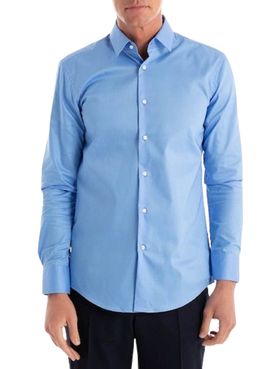 Camicia Classica Hugo Boss da Uomo - Blu
