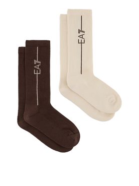Calzini Ea7 Unisex - Marrone