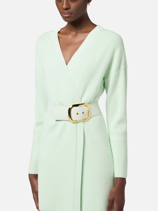 Elisabetta Franchi Mini Dress Green - Women's | Zedstore