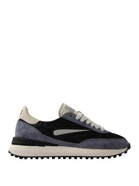 Men's Date Athleta Nylon Sneakers - Black