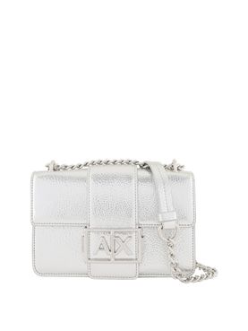 Armani Exchange Damen Umhängetasche - Silber