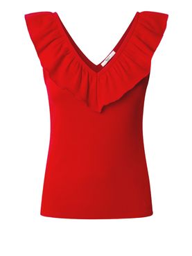 Top Pepe Jeans Millie da Donna - Rosso