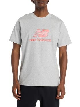 T-shirt New Balance da Uomo - Grigio