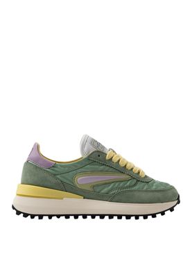 Damen Date Athleta Nylon Turnschuhe - Grün