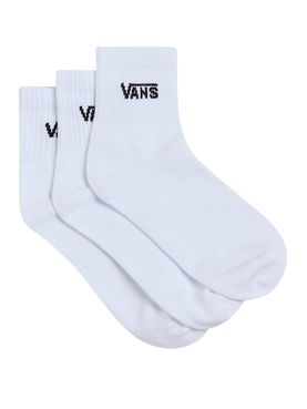 Calzini Vans Classic Half Crew da Donna - Bianco