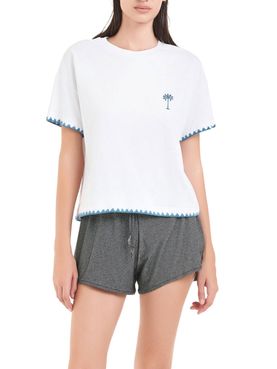 T-shirt Cotazur da Donna - Bianco