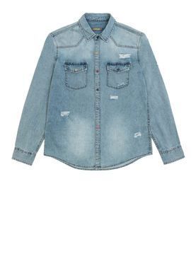Camicia Jeans Gianni Lupo da Uomo - Denim