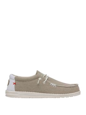 Slip On Hey Dude Wally Braided da Uomo - Avorio
