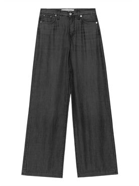 Roy Rogers Marta Damen Wide Jeans - Schwarz